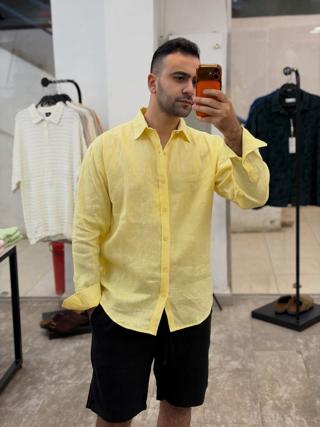 Classic Everyday Linen Shirt