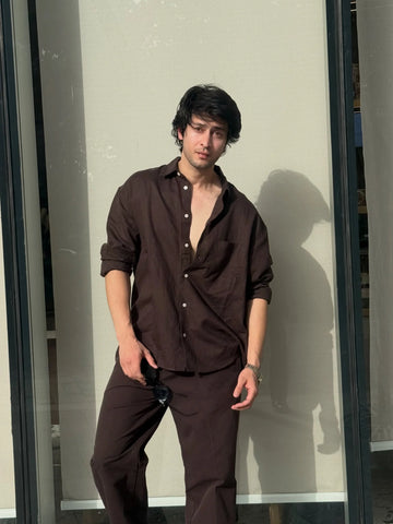 Urban Mocha Linen Pair Brown