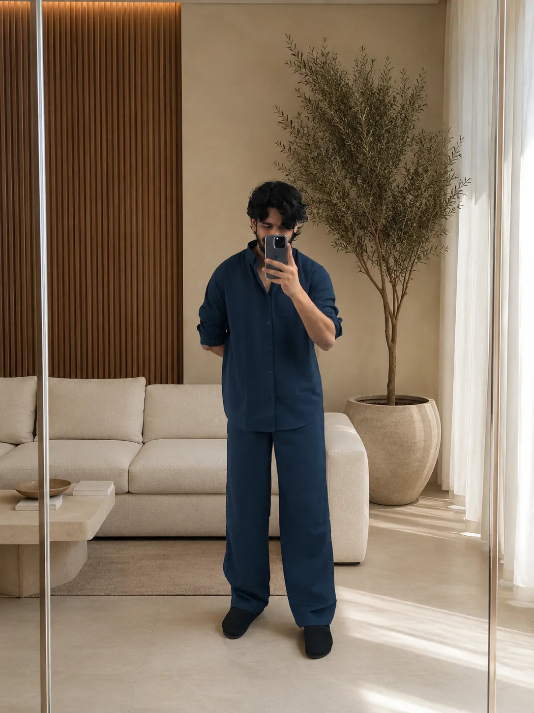 The Essential Linen Top & Bottom Pair