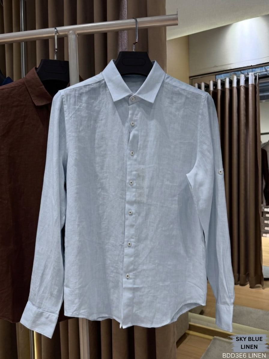 Natural Crest Linen Shirt