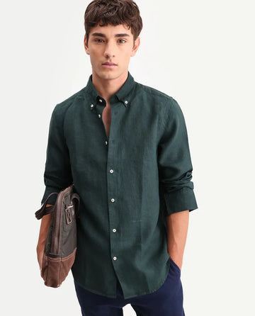 The Linen - Lyocell Shirt - Green