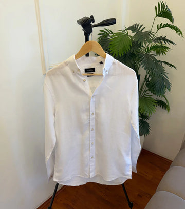 The Hampton Linen Shirt - Luxury Edition - White